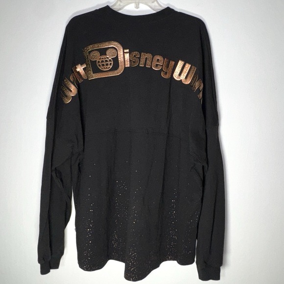 DISNEY PARKS Authentic Belle of the Ball Bronze Puff Logo Spirit Jersey Sz XXL - Picture 5 of 14